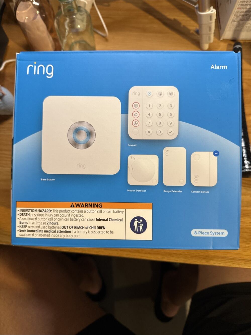 Ring Alarm 8-Piece Security Kit, 2nd Gen Home Security System NEW SEALED